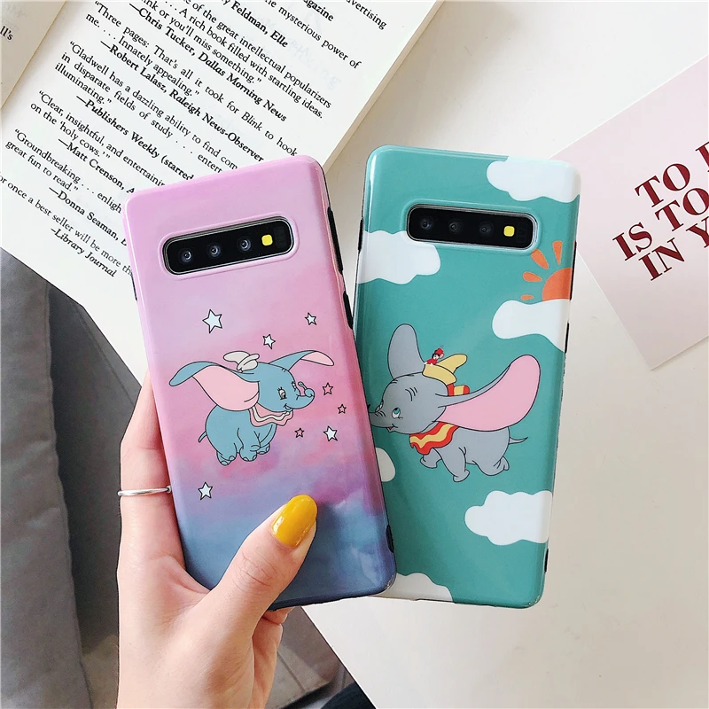 Cartoon Cute Dumbo Elephant Case For iPhone 6 6s 7 8 Plus X Xr Xs Max Glossy Soft Silicone Cover for Samsung S10 S9 S8 Note 9
Cartoon Cute Dumbo Elephant Case For iPhone 6 6s 7 8 Plus X Xr Xs Max Glossy Soft Silicone Cover for Samsung S10 S9 S8 Note 9