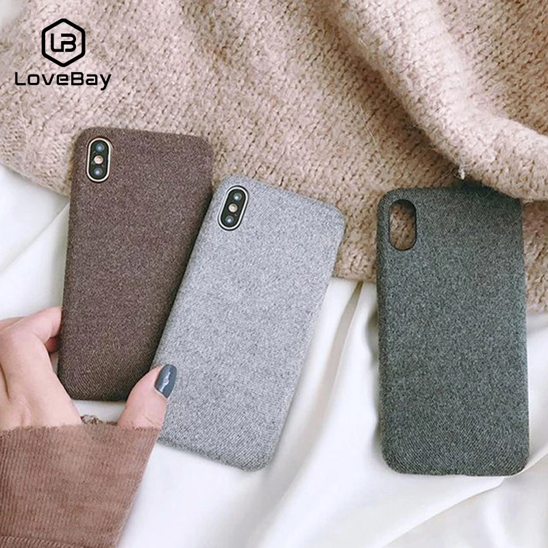 Lovebay Phone Case For iPhone X 8 7 6 6s Plus Candy Color Warm Fuzzy Cloth Skin Classic Solid Color Back Cover Cases Coque Capa
Lovebay Phone Case For iPhone X 8 7 6 6s Plus Candy Color Warm Fuzzy Cloth Skin Classic Solid Color Back Cover Cases Coque Capa