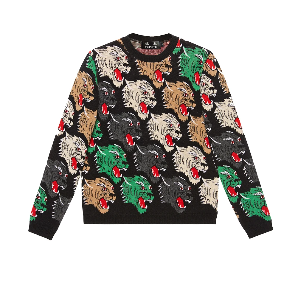 PP Bag Packaging!Brand Clothing Autumn Men Knitted Colored Tiger Head Pattern Causal Fashion Sweater Men Knitwear Pullovers
PP Bag Packaging!Brand Clothing Autumn Men Knitted Colored Tiger Head Pattern Causal Fashion Sweater Men Knitwear Pullovers