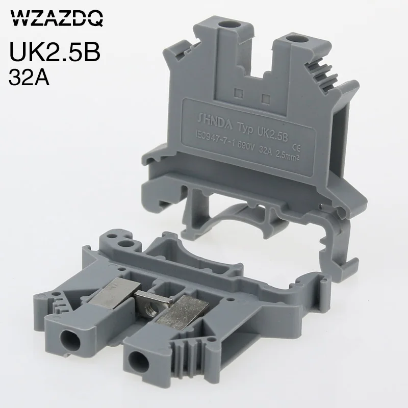 The uk2.5B pure copper wiring terminal, the uk2.5n wiring guide, combines 2.5 square universal terminal flame retardant termi
The uk2.5B pure copper wiring terminal, the uk2.5n wiring guide, combines 2.5 square universal terminal flame retardant termi
