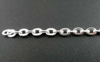 DoreenBeads silver color Flat Cable Chains Findings 3x4mm, sold per packet of 2M Hot new
DoreenBeads silver color Flat Cable Chains Findings 3x4mm, sold per packet of 2M Hot new