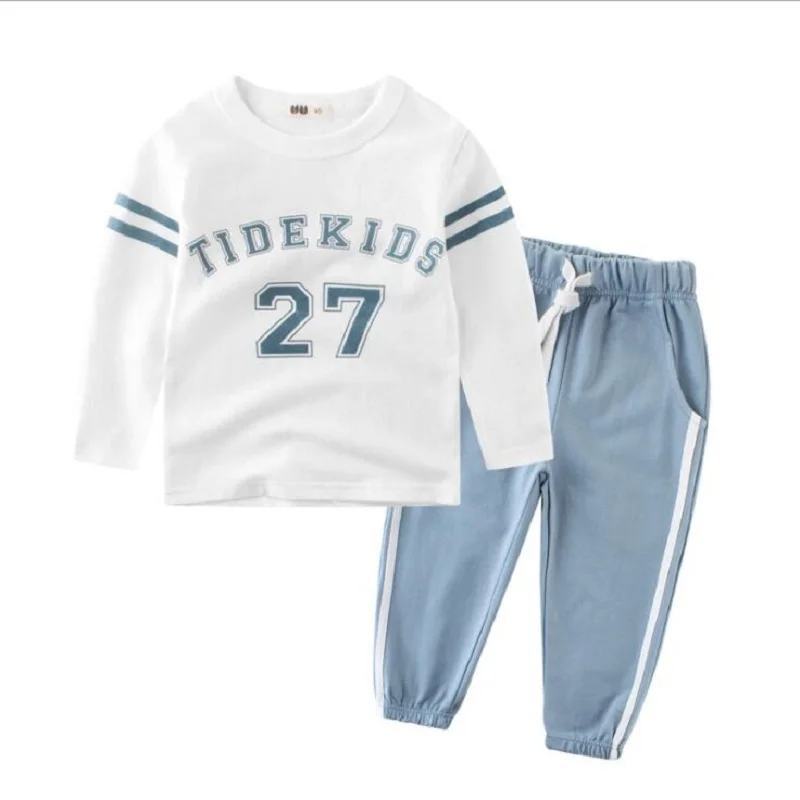 Baby Boys Clothes 2018 Spring Autumn Patchwork Long Sleeved T-shirt + Pants Outfit Kids Boys Sport Tracksuits Clothing Suits
Baby Boys Clothes 2018 Spring Autumn Patchwork Long Sleeved T-shirt + Pants Outfit Kids Boys Sport Tracksuits Clothing Suits