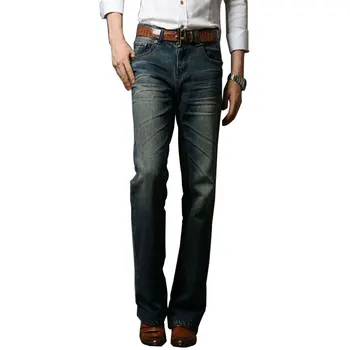 2019 New Four Seasons Men's Smart Casual Bootcut Jeans Business Flare Pants Plus Size 28-38
2019 New Four Seasons Men's Smart Casual Bootcut Jeans Business Flare Pants Plus Size 28-38