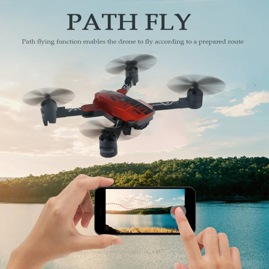 GOOLRC A15HW RC Drone 3D Flip Camera 720P Wide Angle Wifi FPV Foldable Altitude Hold Drones
GOOLRC A15HW RC Drone 3D Flip Camera 720P Wide Angle Wifi FPV Foldable Altitude Hold Drones
