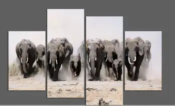 Free Shipping Printed Oil Painting On Canvas A Herd Of Elephants Painting Modern Home Decoration Art Wall Picture Framed F/389 -
Free Shipping Printed Oil Painting On Canvas A Herd Of Elephants Painting Modern Home Decoration Art Wall Picture Framed F/389 -