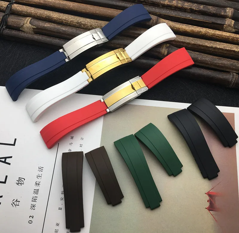 Shortest Black Green Blue 20mm silicone Rubber Watchband watch band For Role strap for Daytona Submariner GMT OYSTERFLEX tools
Shortest Black Green Blue 20mm silicone Rubber Watchband watch band For Role strap for Daytona Submariner GMT OYSTERFLEX tools