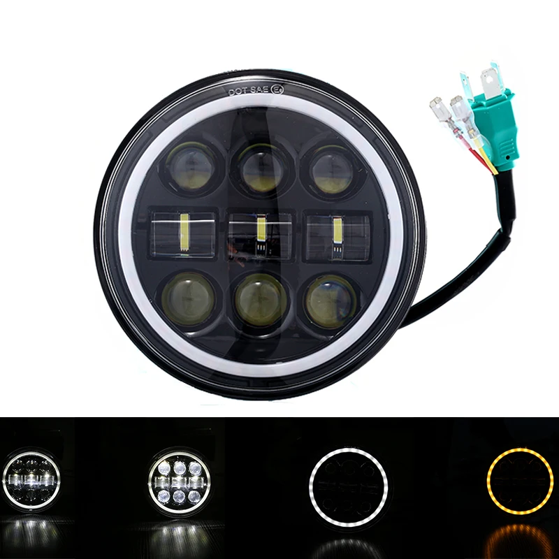 New 5 3/4 For Motor Headlights 5.75'' For Street 750 Moto Led HeadLamps For Softail Dyna FXSTC and FXSTD models
New 5 3/4 For Motor Headlights 5.75'' For Street 750 Moto Led HeadLamps For Softail Dyna FXSTC and FXSTD models