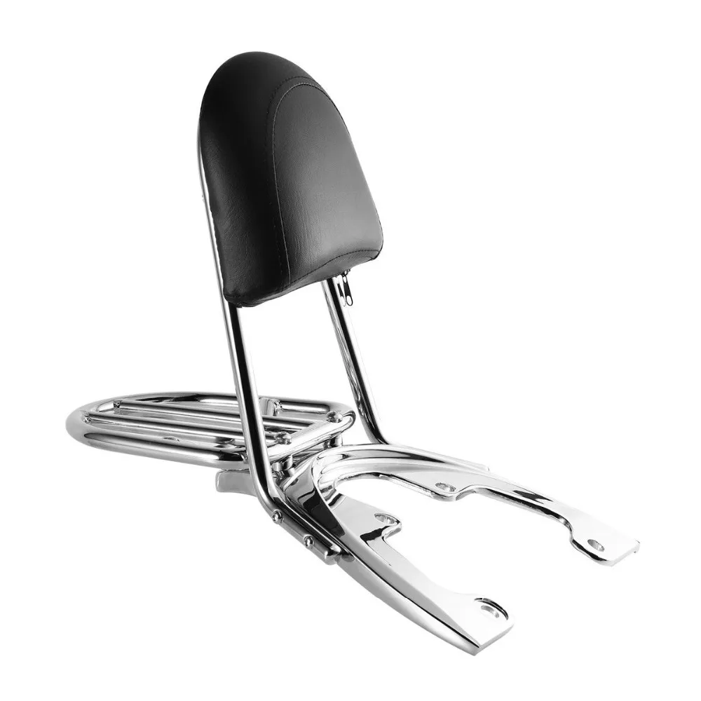Motorcycle Sissy Bar Backrest with Pad Luggage Rack Kit For Harley VRSCAW VRSCDX VRSCX 2007-2011 2010
Motorcycle Sissy Bar Backrest with Pad Luggage Rack Kit For Harley VRSCAW VRSCDX VRSCX 2007-2011 2010