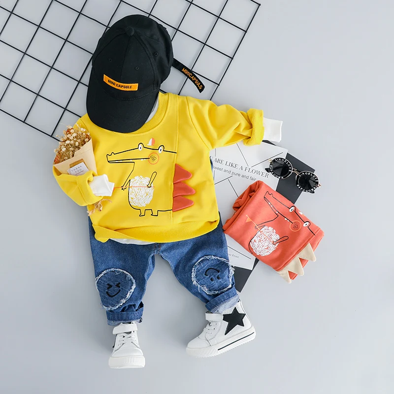 ZWXLHH 2019 Spring New Style Baby Boy Clothing Sets Children Kids Clothes Suit Toddle Cartoon T Shirt Jeans Casual Suit
ZWXLHH 2019 Spring New Style Baby Boy Clothing Sets Children Kids Clothes Suit Toddle Cartoon T Shirt Jeans Casual Suit
