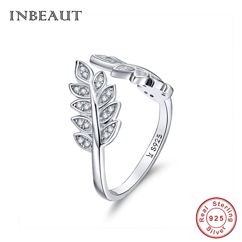 INBEAUT New Sale 925 Sterling Silver White CZ Tree Leaf Ring for Women Cute Zircon Plant Adjustable Rings Oiginal S925 Jewelry
INBEAUT New Sale 925 Sterling Silver White CZ Tree Leaf Ring for Women Cute Zircon Plant Adjustable Rings Oiginal S925 Jewelry