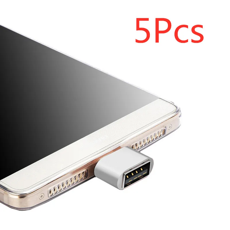 5Pcs Micro USB OTG Adapter Male To USB 2.0 Female Connector Data Portable OTG Converter for Samsung Tablet Mobile Phone Adapters
5Pcs Micro USB OTG Adapter Male To USB 2.0 Female Connector Data Portable OTG Converter for Samsung Tablet Mobile Phone Adapters