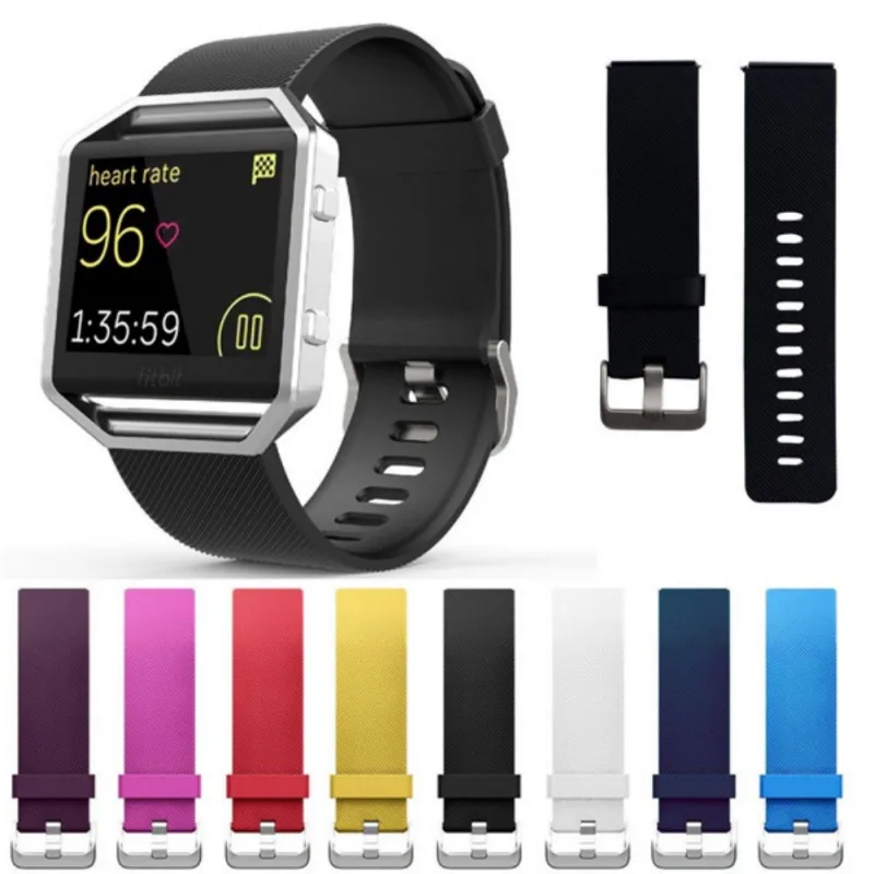 New Silicone Rubber Replacement Watch Band Strap Watchband For Fitbit Blaze Watch New
New Silicone Rubber Replacement Watch Band Strap Watchband For Fitbit Blaze Watch New