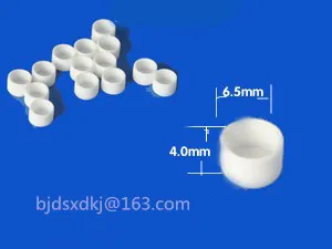 Alumina ceramic crucible / diameter*height=6.5*4 / Special crucible for thermal analysis instrument
Alumina ceramic crucible / diameter*height=6.5*4 / Special crucible for thermal analysis instrument