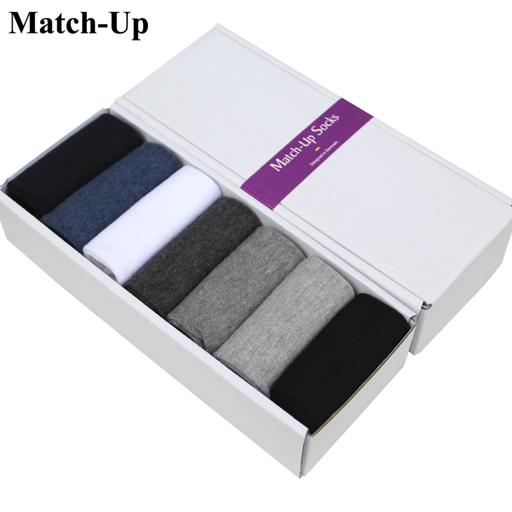 Match-Up Men Cotton classic business brand man socks , Solid color men's socks (7pairs/lot) No gift box 
Match-Up Men Cotton classic business brand man socks , Solid color men's socks (7pairs/lot) No gift box