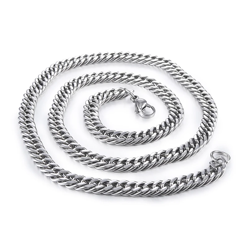 hot sell wholesale stainless steel silver color chain necklaces simpte cool not change color jewelry for men N042714
hot sell wholesale stainless steel silver color chain necklaces simpte cool not change color jewelry for men N042714