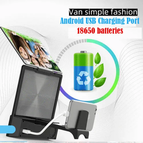 3D HD Mobile Phone Screen Enlarge Magnifier Movies Amplifier with Bluetooth Speaker Practical Phone Bracket Stand Holder 3C24
3D HD Mobile Phone Screen Enlarge Magnifier Movies Amplifier with Bluetooth Speaker Practical Phone Bracket Stand Holder 3C24