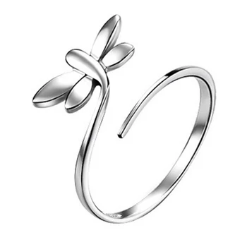 Fashion Creative Exquisite Simple Insect 925 Sterling Silver Jewelry Personality Opening Adjustable Dragonfly Rings SR297
Fashion Creative Exquisite Simple Insect 925 Sterling Silver Jewelry Personality Opening Adjustable Dragonfly Rings SR297