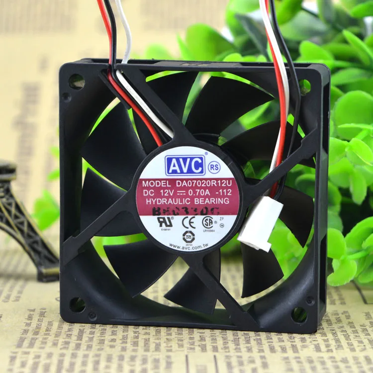Новый оригинальный DA07020R12U 12V 0.70A 7 см 7020 3-проводной гидравлический вентилятор охлаждения
Новый оригинальный DA07020R12U 12V 0.70A 7 см 7020 3-проводной гидравлический вентилятор охлаждения
