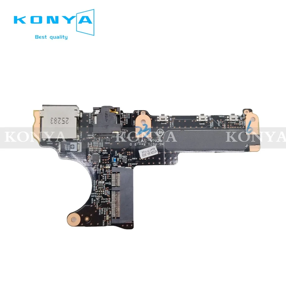New Original Audio USB board For Lenovo Yoga 2 pro 13 series NS-A071 REV:2.0 90004972
New Original Audio USB board For Lenovo Yoga 2 pro 13 series NS-A071 REV:2.0 90004972