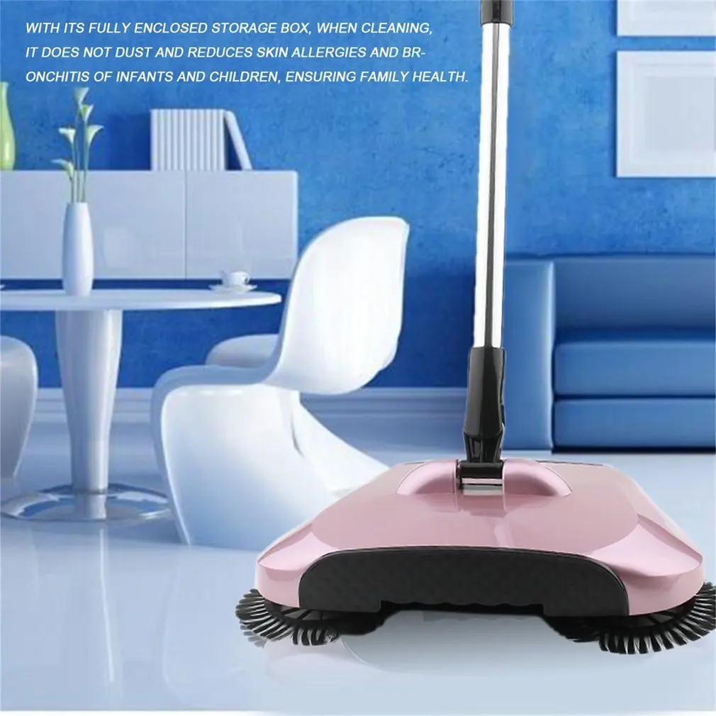 Stainless Steel Sweeping Machine Push Type Magic Broom Dustpan Handle Household Vacuum Cleaner Hand Push Sweeper Floor Robotic
Stainless Steel Sweeping Machine Push Type Magic Broom Dustpan Handle Household Vacuum Cleaner Hand Push Sweeper Floor Robotic