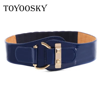 Elastic for Women Patent Leather Waist Belt Sealing Elastic Super Elastic Joker Wide Female Fashion Belt Women Ladies
Elastic for Women Patent Leather Waist Belt Sealing Elastic Super Elastic Joker Wide Female Fashion Belt Women Ladies