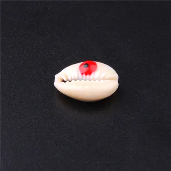10Pcs Red Evil Eye Cowrie Seashell Pendants Natural Sea Shell Decorations Conch Charms Crafts DIY Making Jewelry Accessories
10Pcs Red Evil Eye Cowrie Seashell Pendants Natural Sea Shell Decorations Conch Charms Crafts DIY Making Jewelry Accessories
