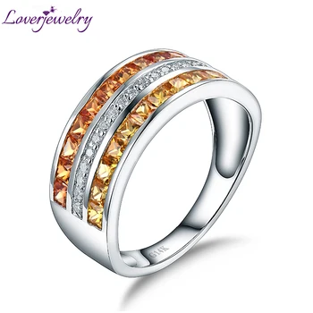 Fantastic Yellow Princess Sapphire Ring Real 14K White Gold Charming Diamond Wife Husband Christmas Jewelry Gift Loving Design
Fantastic Yellow Princess Sapphire Ring Real 14K White Gold Charming Diamond Wife Husband Christmas Jewelry Gift Loving Design