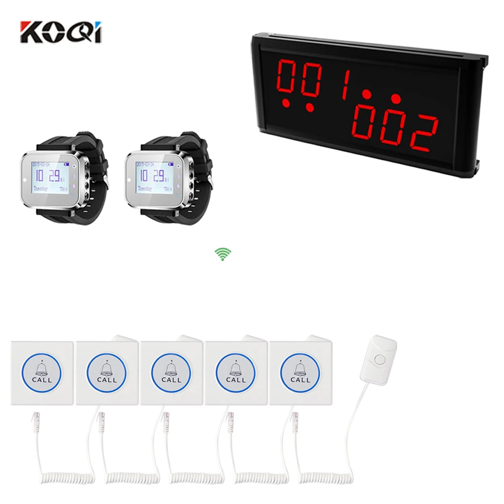 Wireless Patient Call System for Hotspital Nursing Home LCD display wristwatch pager handle line white button 433MHZ
Wireless Patient Call System for Hotspital Nursing Home LCD display wristwatch pager handle line white button 433MHZ