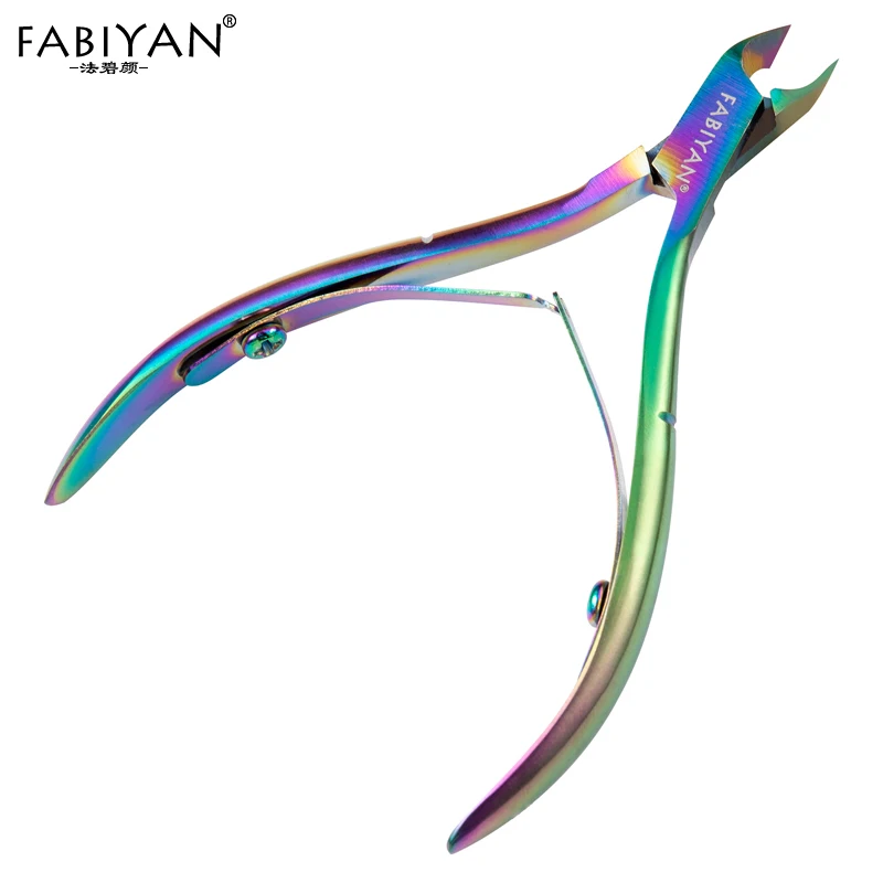 Rainbow Dead Skin Metal Nail Art Remover Stainless Steel Cuticle Clippers NippersScissors Manicure Cleaner Gradient ColorTools
Rainbow Dead Skin Metal Nail Art Remover Stainless Steel Cuticle Clippers NippersScissors Manicure Cleaner Gradient ColorTools