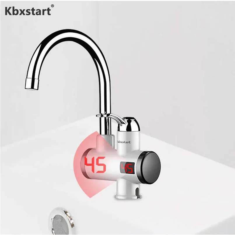 Kbxstart EU Plug Switch Kitchen Water Electrical Heating Tap Faucet Water Instant Tankless Bib Tap Without Storage Water Tank
Kbxstart EU Plug Switch Kitchen Water Electrical Heating Tap Faucet Water Instant Tankless Bib Tap Without Storage Water Tank