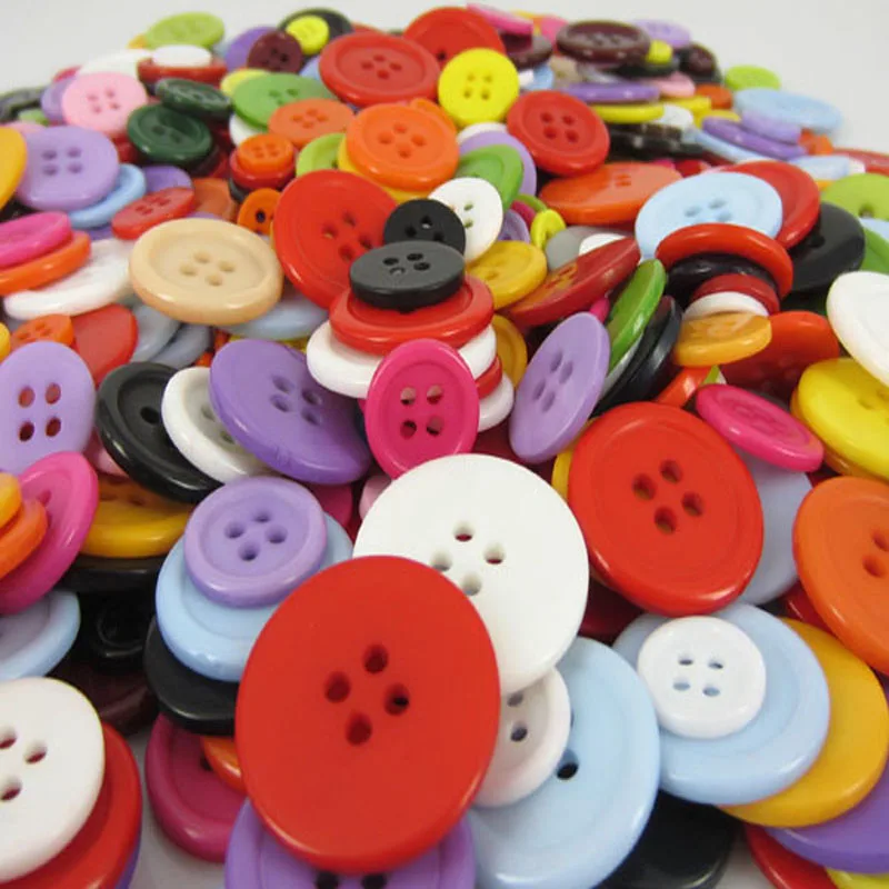 100g Random Mixed Different Size Resin Buttons For Garments Scrapbooking Crafts Sewing Accessories
100g Random Mixed Different Size Resin Buttons For Garments Scrapbooking Crafts Sewing Accessories