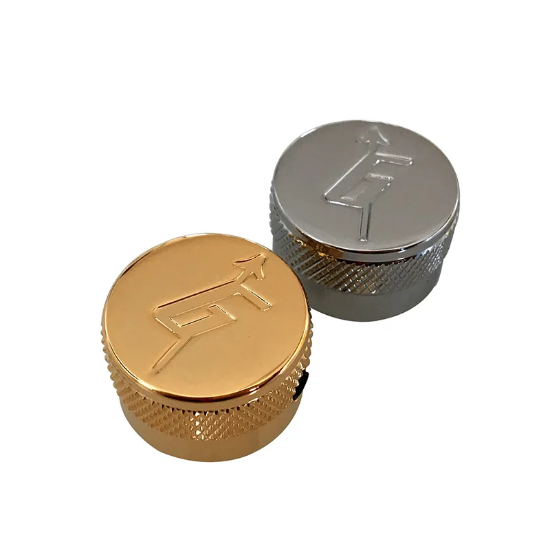 Gold Chrome "G" Brass Metal Guitar Knobs with arrow logo For 6mm Split Shaft musical instrument accessories
Gold Chrome "G" Brass Metal Guitar Knobs with arrow logo For 6mm Split Shaft musical instrument accessories