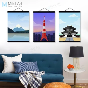 Watercolor Japanese Famous City Tokyo Wooden Framed Poster And Print Modern Scroll Wall Art Pictures Home Decor Canvas Painting
Watercolor Japanese Famous City Tokyo Wooden Framed Poster And Print Modern Scroll Wall Art Pictures Home Decor Canvas Painting