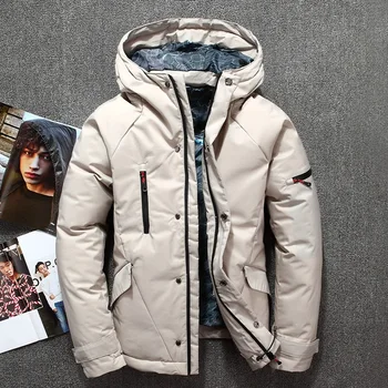 Men's winter jacket grey red black white fashion stylish zipper duck down jacket men thicken Russia winter snow overcoat brands
Men's winter jacket grey red black white fashion stylish zipper duck down jacket men thicken Russia winter snow overcoat brands