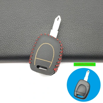 Genuine Leather key car cover body replacement In the form of a shell for Renault Twingo Clio Master Kango 1 Buttons key case
Genuine Leather key car cover body replacement In the form of a shell for Renault Twingo Clio Master Kango 1 Buttons key case