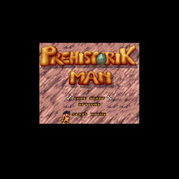 Prehistorik Man NTSC Version 16 Bit 46 Pin Big Gray Game Card For USA Game Players
Prehistorik Man NTSC Version 16 Bit 46 Pin Big Gray Game Card For USA Game Players