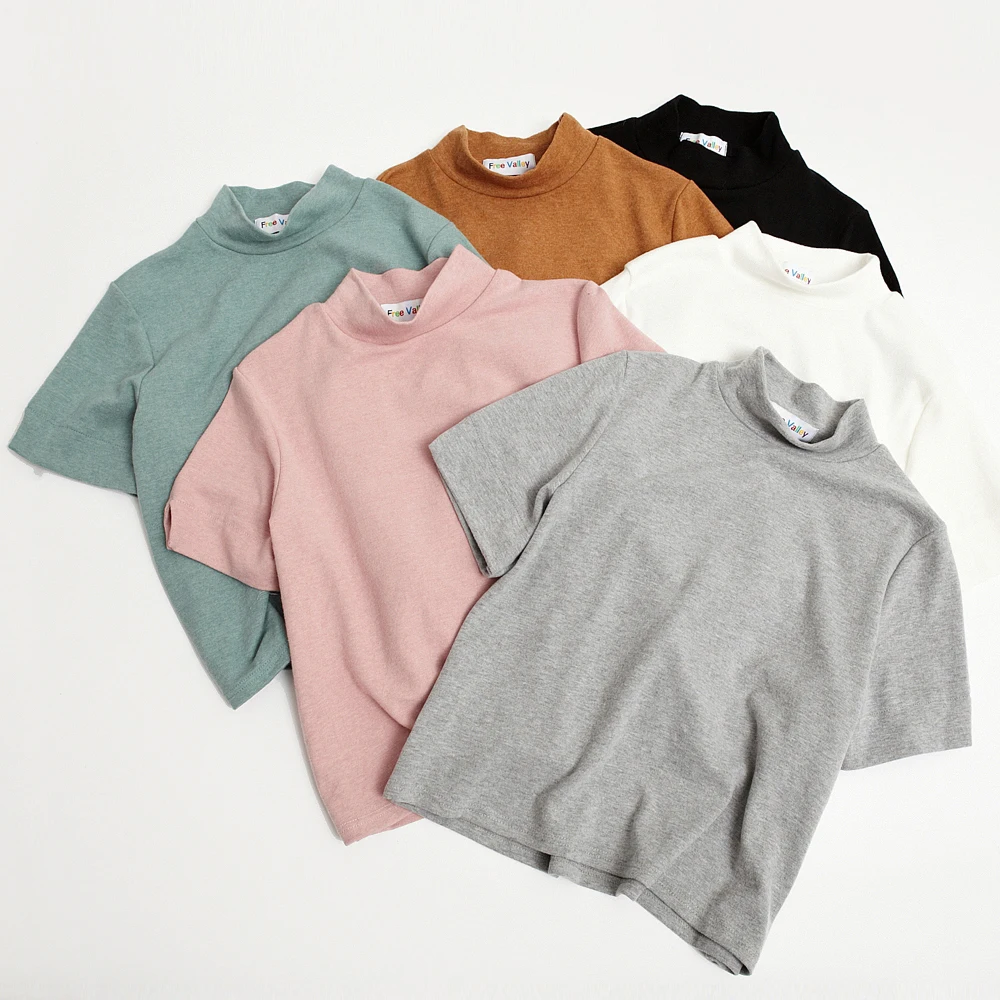 Women Kawaii Sweet Macaron All-Match Short Design Placketing Loose T-Shirt Female Basic Harajuku Punk Crop Top
Women Kawaii Sweet Macaron All-Match Short Design Placketing Loose T-Shirt Female Basic Harajuku Punk Crop Top