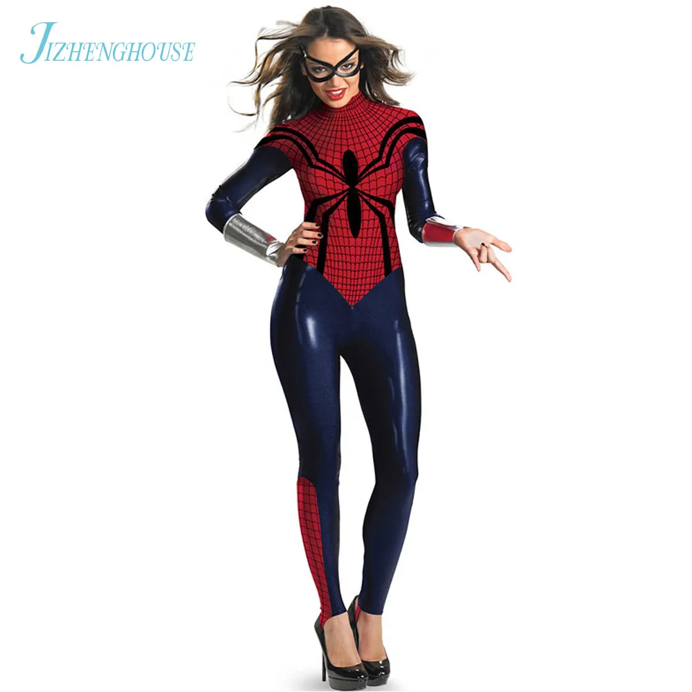 JIZHENGHOUSE Spider Girl Costumes Spiderman Cosplay Dress Christmas Costume Halloween Fancy Masquerade Party Clothing
JIZHENGHOUSE Spider Girl Costumes Spiderman Cosplay Dress Christmas Costume Halloween Fancy Masquerade Party Clothing