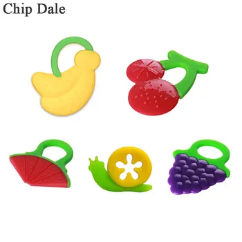 Fruit Pattern Baby Teether Silicone Teethers DIY Chain Watermelon Grape Banana Cherry Ring Teether Silicone Beads For Baby
Fruit Pattern Baby Teether Silicone Teethers DIY Chain Watermelon Grape Banana Cherry Ring Teether Silicone Beads For Baby