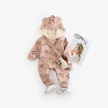 2018 New Baby Hooded Jumpsuits Printed Thicken Winter Kids Rompers Children Clothing
2018 New Baby Hooded Jumpsuits Printed Thicken Winter Kids Rompers Children Clothing