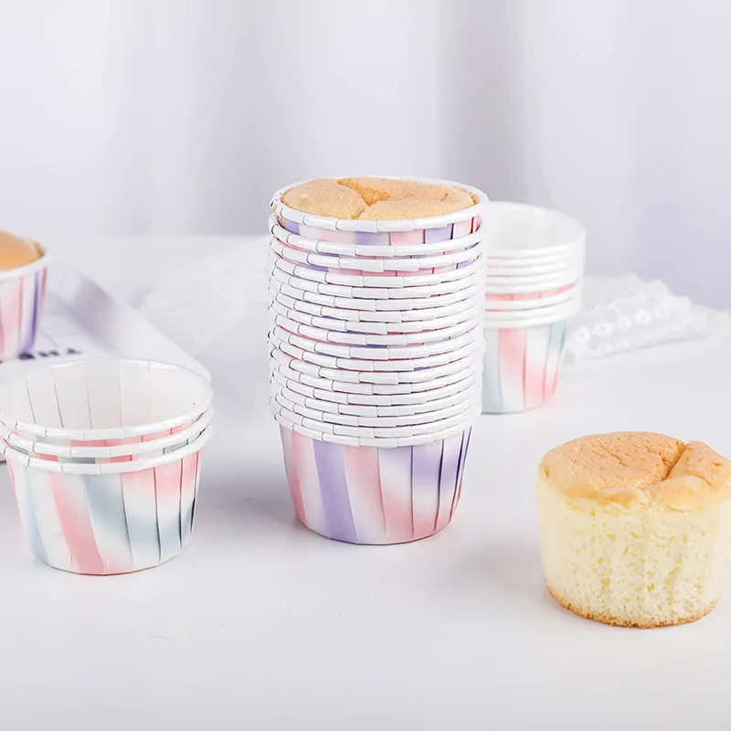 50PCS Cupcake Liner Rainbow Muffin Cupcake Paper Baking Cup Cake Mold Wrappers Baking Cups Cases Party Tray Decorating Tools
50PCS Cupcake Liner Rainbow Muffin Cupcake Paper Baking Cup Cake Mold Wrappers Baking Cups Cases Party Tray Decorating Tools