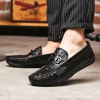 ZJNNK Genuine Leather Casual Shoes For Men Breathable Footwear Fashion Male Shoes Comfortable Light Soft Sole Men Loafers Shoes
ZJNNK Genuine Leather Casual Shoes For Men Breathable Footwear Fashion Male Shoes Comfortable Light Soft Sole Men Loafers Shoes