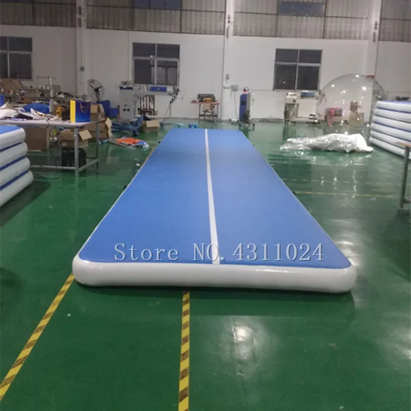 

Free Shipping 8*1*0.2m Inflatable Air Mat Inflatable Tumble Track Trampoline Air Track Mats Gymnastics Free a Pump