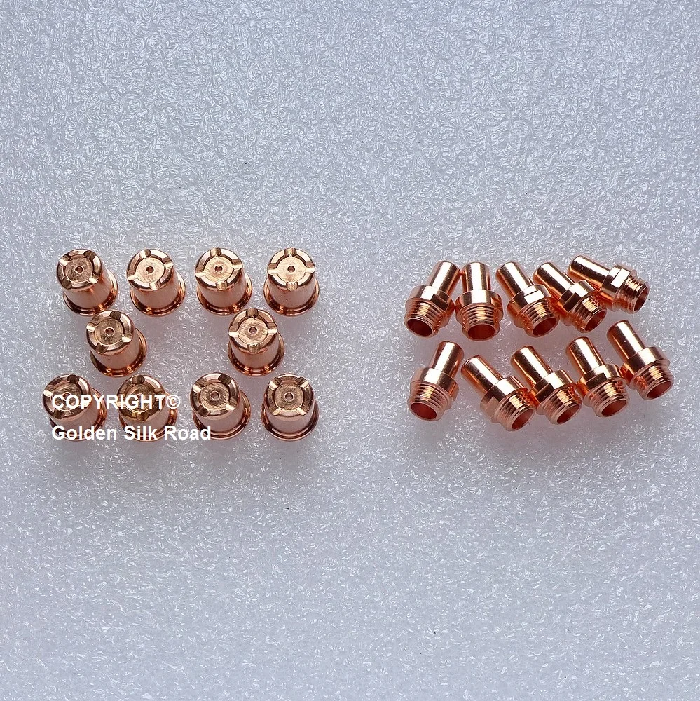 10 tip and 10 electrode for HF Pilot Arc CP-70 CB-70 CB 70 LT-70 LT 70 PF0065 OEM Cebora Plasma cuting Torch
10 tip and 10 electrode for HF Pilot Arc CP-70 CB-70 CB 70 LT-70 LT 70 PF0065 OEM Cebora Plasma cuting Torch