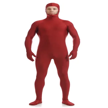 (SOF002) Wine Red Lycra Spandex Full Body Fetish Zentai Skin Tights Unisex Bodysuit Cosplay Costume Unitard Jumpsuit Dancewear
(SOF002) Wine Red Lycra Spandex Full Body Fetish Zentai Skin Tights Unisex Bodysuit Cosplay Costume Unitard Jumpsuit Dancewear