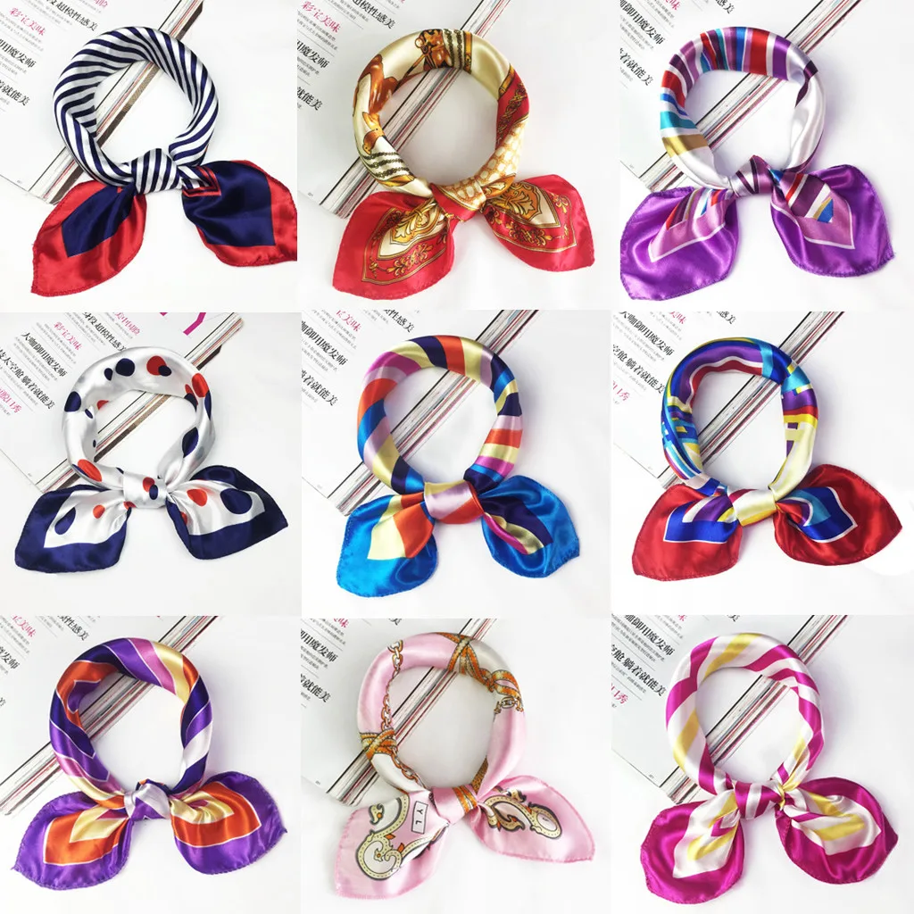 2019 Square Scarf Hair Tie Band Women Elegant Small Vintage Skinny scarf Retro Head Neck Silk Scarf square scarves foulard
2019 Square Scarf Hair Tie Band Women Elegant Small Vintage Skinny scarf Retro Head Neck Silk Scarf square scarves foulard