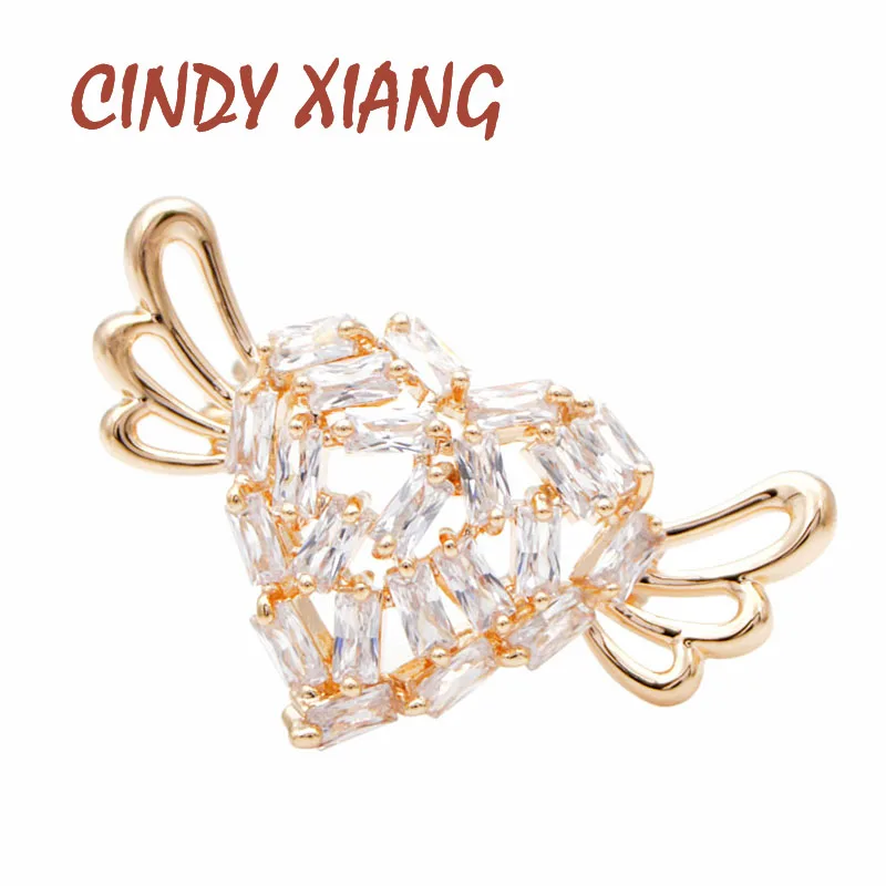CINDY XIANG 2 color available cubic zirconia heart collar pin women and men unisex suit brooch small tinny brooch copper jewelry
CINDY XIANG 2 color available cubic zirconia heart collar pin women and men unisex suit brooch small tinny brooch copper jewelry
