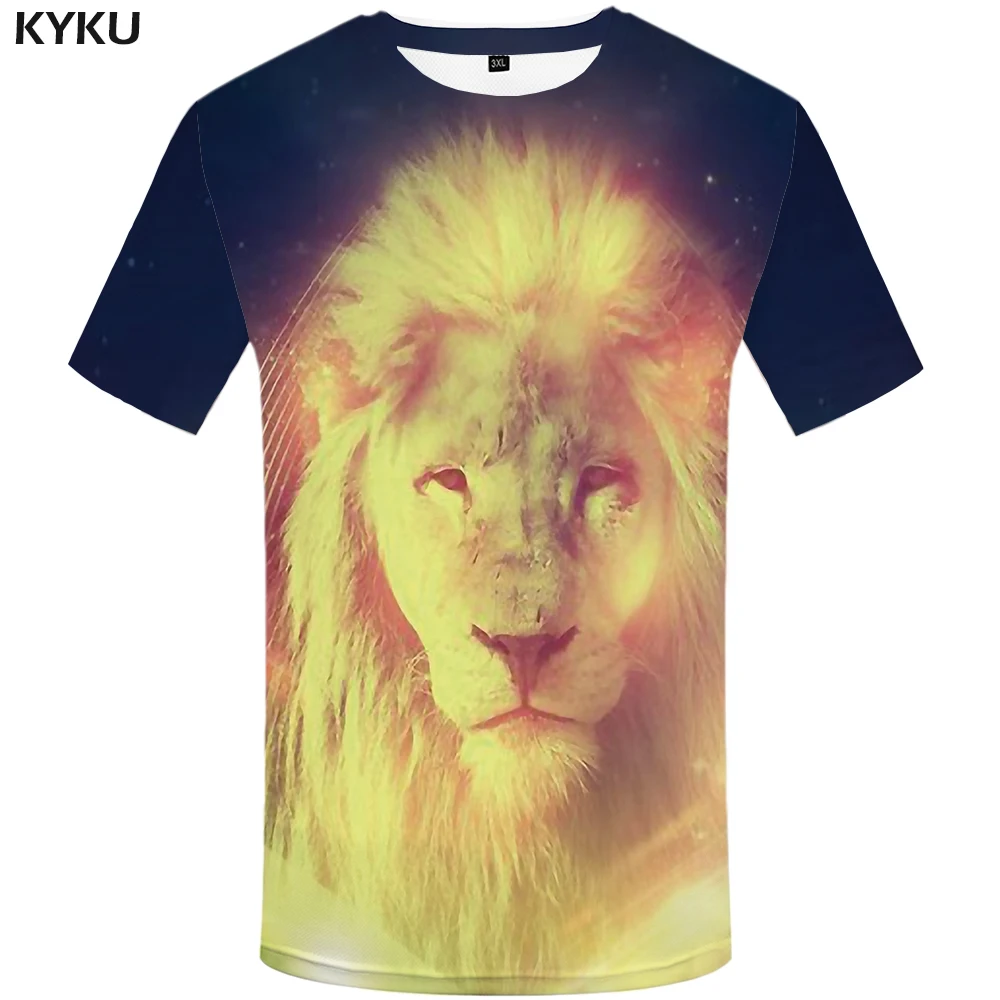KYKU Lion Shirt Women Clothing Galaxy T-shirt Flame Clothes Animal T Shirt 3d Womens Clothing Short Sleeve Casual Wear 
KYKU Lion Shirt Women Clothing Galaxy T-shirt Flame Clothes Animal T Shirt 3d Womens Clothing Short Sleeve Casual Wear
