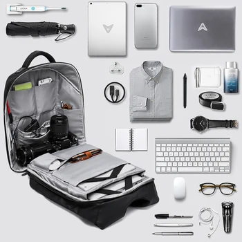 KAKA Anti theft Waterproof Men Backpacks USB Charge 15.6 Laptop Backpack Mochilas Male Women Backpack Casual Travel back bag
KAKA Anti theft Waterproof Men Backpacks USB Charge 15.6 Laptop Backpack Mochilas Male Women Backpack Casual Travel back bag