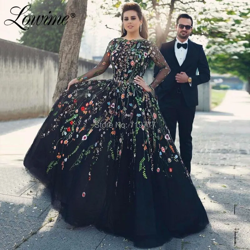 Long Sleeves Arabic Black Evening Dress Aibye Backless Wedding Party Gowns A Line Prom Dresses 2019 Turkish Saudi Gowns Vestidos
Long Sleeves Arabic Black Evening Dress Aibye Backless Wedding Party Gowns A Line Prom Dresses 2019 Turkish Saudi Gowns Vestidos